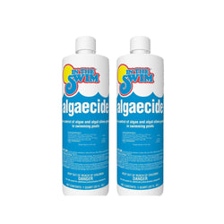 In The Swim Algaecide for Swimming Pools – Green and Yellow Algae Preventative – Non-Clouding, Non-Foaming Formula – 10% Quaternary Compound - 1 Quart - 2 Pack