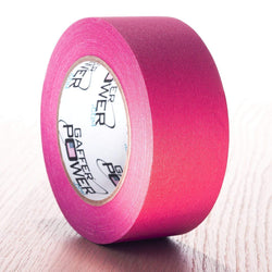 Gaffer Power Real Professional Grade Gaffer Tape, Made in The USA, | Durable, Versatile | Weather Resistant | Leaves No Residue | Fluorescent Pink Tape, 2 in x 30 Yds