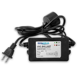 RONAQUA 100-120V 55W Electronic Ballast for 12GPM UV Water Sterilizer with Four Prong Connection to Lamp and Green/Red Indicator Light