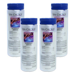 SpaChoice 2-Pounds 4-Pack Premium Spa Sanitizing Granules, Spa Chlorine Granules for Hot Tub, Made in USA