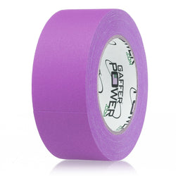 Gaffer Power Purple Tape | Real USA Made Gaffers Tape | Heavy Duty, Non-Reflective, Leaves No Residue | Strong, Easy Tear Tape for Cables, Crafts, Repairs | 2 Inch x 30 Yards