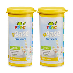 FROG @Ease Test Strips for Hot Tubs and Swim Spas - Test Strip with Out Indicator for FROG @Ease SmartChlor Cartridges, pH, Total Alkalinity and Total Hardness - 60 Test Strips