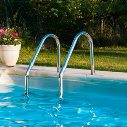 Toolsempire Swimming Pool Ladder, 3-Step Stainless Steel In-Ground Pool Ladder with Non-Slip Steps & Handrails, Heavy Duty Entry and Exit System for Inground Indoor & Outdoor Pools