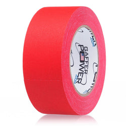 Gaffer Power Real Professional Premium Grade Gaffer Tape Made in The USA | No Residue Heavy Duty Gaffer's Tape | Floor Markings | Labelling |RED 2 in X 30 Yds