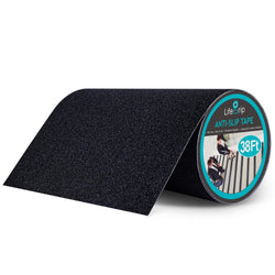 Lifegrip Anti Slip Traction Tape, 12 Inch x 38 Foot Friction Tape - Best Grip, Abrasive Adhesive for Stairs, Tread Step, Indoor, Outdoor (Friction Tape, 12" X 38')