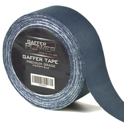 Gaffer Power Real Professional Grade Gaffer Tape, Made in The USA, Heavy Duty Gaffers Tape, Non-Reflective, Multipurpose. (Midnight Blue, 2 Inches X 30 Yards)