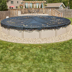 Doheny’s Professional Grade Leaf Nets for Above Ground Pools – 28' Round – Makes Clean-Ups Fast – Lightweight, Versatile & Durable – Keeps Leaves Out